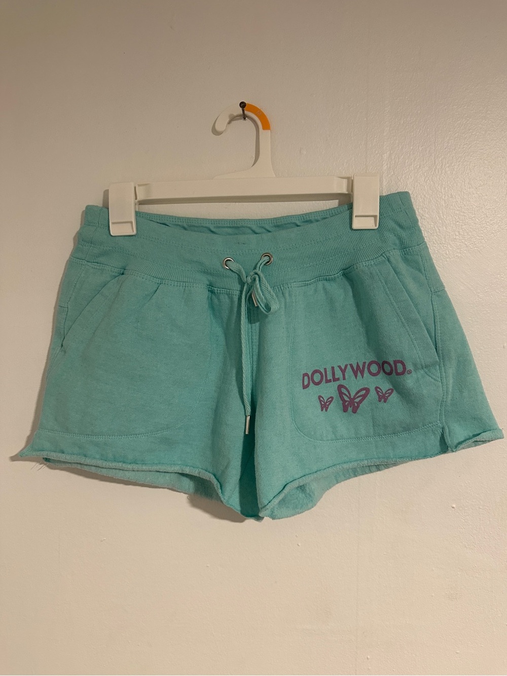 MV Sport Turquoise Athletic Terry Shorts